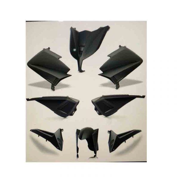 KIT CARENAGE BCD NOIR MAT
